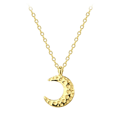 Wholesale Sterling Silver Moon Necklace - JD6444
