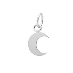 Wholesale Sterling Silver Moon Pendant - JD1444