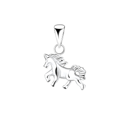Wholesale Sterling Silver Horse Pendant - JD6523