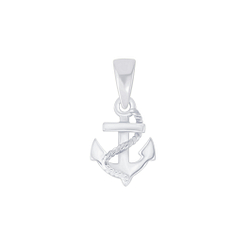 Wholesale Sterling Silver Anchor Pendant - JD8702