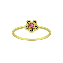 Wholesale Sterling Silver Flower Ring - JD6313