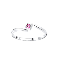 Wholesale Sterling Silver Cubic Zirconia Ring - JD5370