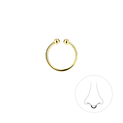 Wholesale 10mm Sterling Silver Septum Clip - JD7467