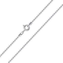 Wholesale 40cm Sterling Silver Ball Chain - JD3534