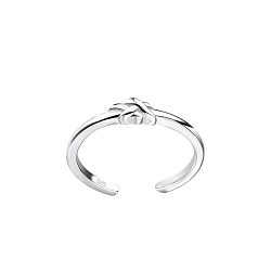 Wholesale Sterling Silver Knot Toe Ring - JD8119