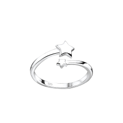Wholesale Sterling Silver Star Toe Ring - JD8132