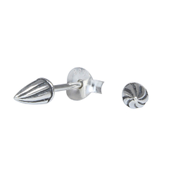Wholesale Sterling Silver Cone Ear Studs - JD1197