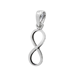 Wholesale Sterling Silver Infinity Pendant - JD1298