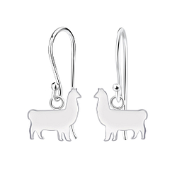 Wholesale Sterling Silver Llama Earrings - JD5184