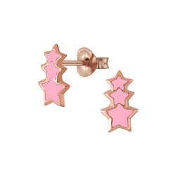 Wholesale Sterling Silver Star Ear Studs - JD6078