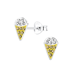 Wholesale Sterling Silver Ice cream Ear Studs - JD10613