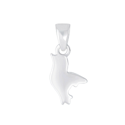 Wholesale Sterling Silver Bird Pendant - JD4523
