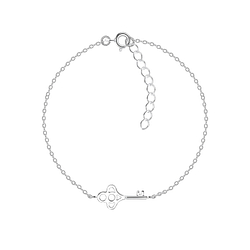 Wholesale Sterling Silver Key Bracelet - JD10722
