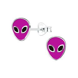 Wholesale Sterling Silver Alien Ear Studs - JD12461