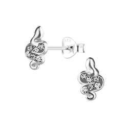 Wholesale Sterling Silver Snake Ear Studs - JD13935