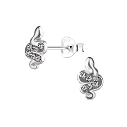 Wholesale Sterling Silver Snake Ear Studs - JD11309