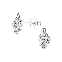 Wholesale Sterling Silver Snake Ear Studs - JD11309