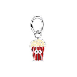 Wholesale Sterling Silver Popcorn Pendant - JD13943