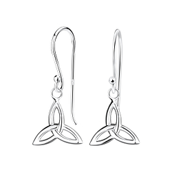 Wholesale Sterling Silver Celtic Earrings - JD15455