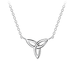 Wholesale Sterling Silver Celtic Necklace - JD16371
