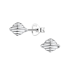 Wholesale Sterling Silver UFO Ear Studs - JD16522