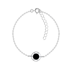 Wholesale Sterling Silver Round Bracelet - JD17119