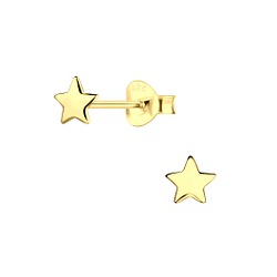 Wholesale Sterling Silver Star Ear Studs - JD17317