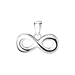 Wholesale Sterling Silver Infinity Pendant - JD17285