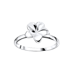 Wholesale Sterling Silver Flower Ring - JD8350