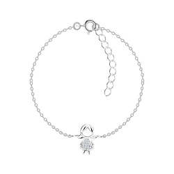 Wholesale Sterling Silver Girl Bracelet - JD17345