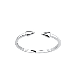 Wholesale Sterling Silver Opened Arrow Ring - JD17517 Wholesale Sterling Silver Opened Arrow Ring - JD17517