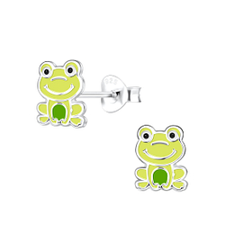 Wholesale Sterling Silver Frog Ear Studs - JD18010