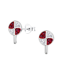 Wholesale Sterling Silver Lollipop Ear Studs - JD18013