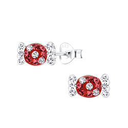 Wholesale Silver Candy Stud Earrings