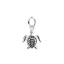 Wholesale Sterling Silver Turtle Pendant - JD13048