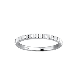 Wholesale Sterling Silver Pattern Ring - JD18006