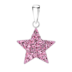 Wholesale Sterling Silver Star Pendant - JD2162