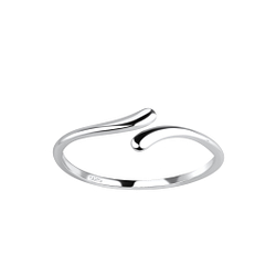 Wholesale Sterling Silver Opened Ring - JD18755