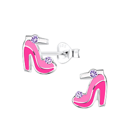 Wholesale Sterling Silver High Heels Ear Studs - JD19215