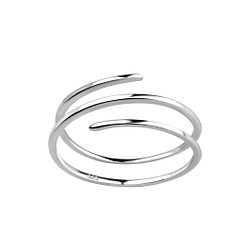 Wholesale Sterling Silver Line Ring - JD19116