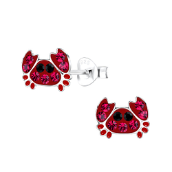 Wholesale Sterling Silver Crab Ear Studs - JD19392