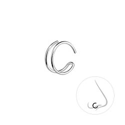 Wholesale Sterling Silver Nose Ring - JD19413