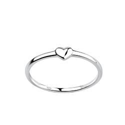 Wholesale Sterling Silver Heart Ring - JD19221