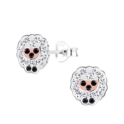 Wholesale Sterling Silver Sheep Ear Studs - JD19514