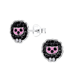 Wholesale Sterling Silver Sheep Ear Studs - JD19512