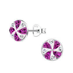 Wholesale Sterling Silver Candy Ear Studs - JD20086