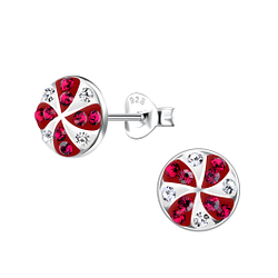Wholesale Sterling Silver Candy Ear Studs - JD20085