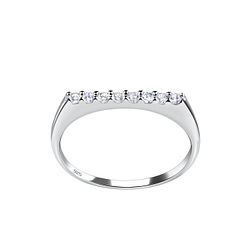 Wholesale Sterling Silver Bar Ring - JD18313