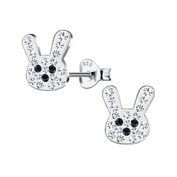 Wholesale Sterling Silver Rabbit Ear Studs - JD20139