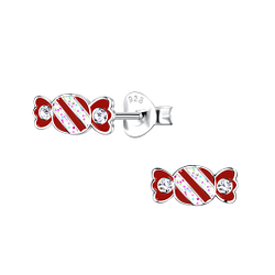 Wholesale Sterling Silver Candy Ear Studs - JD20373